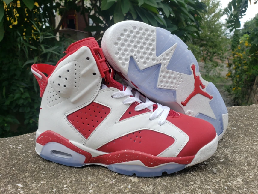 Air Jordan 6 Red White by Air Jordan