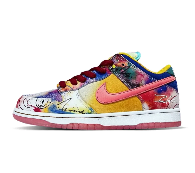 Futura x SB Dunk Low Shoes Sneakers by Air Jordan