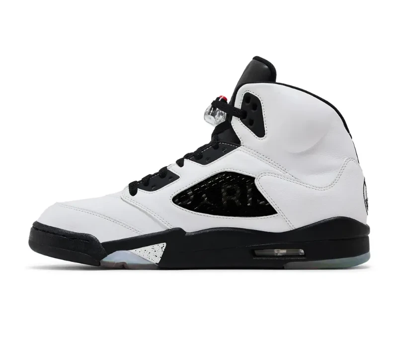 Air Jordan 5 Paris Saint Germain F&F White Shoes Sneakers by Air Jordan