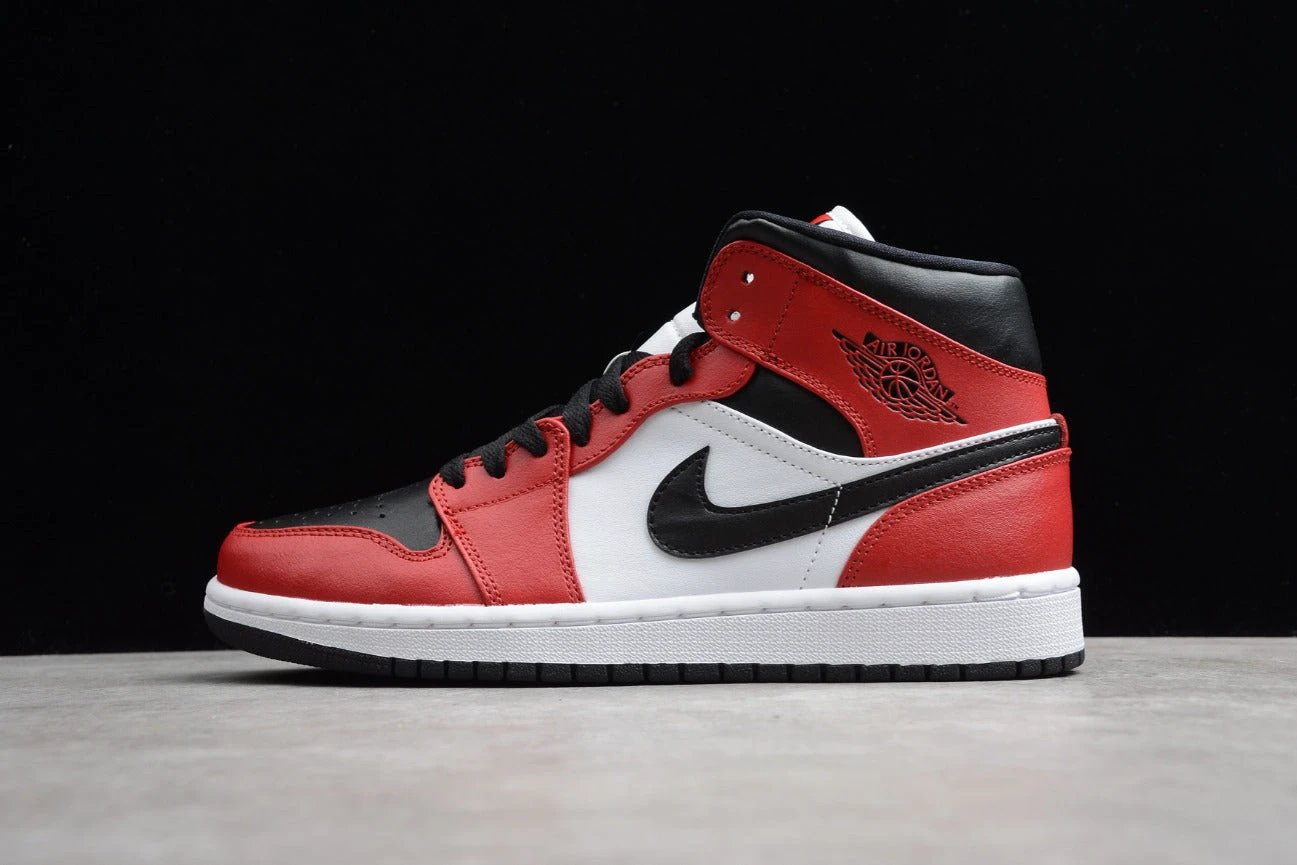 Air Jordan 1 Mid Chicago Black Toe by Air Jordan