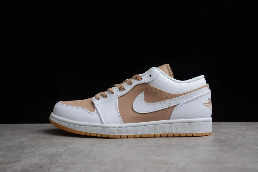 Air Jordan 1 Low White Brown by Air Jordan