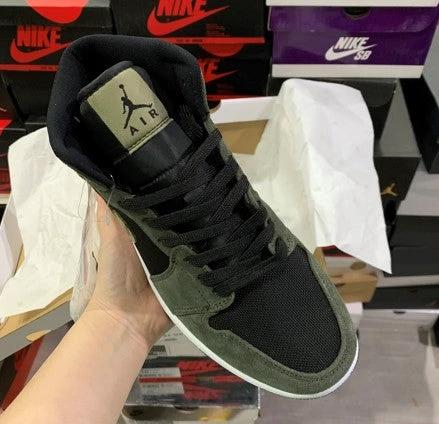 Air Jordan 1 Mid Army Green Style by Air Jordan