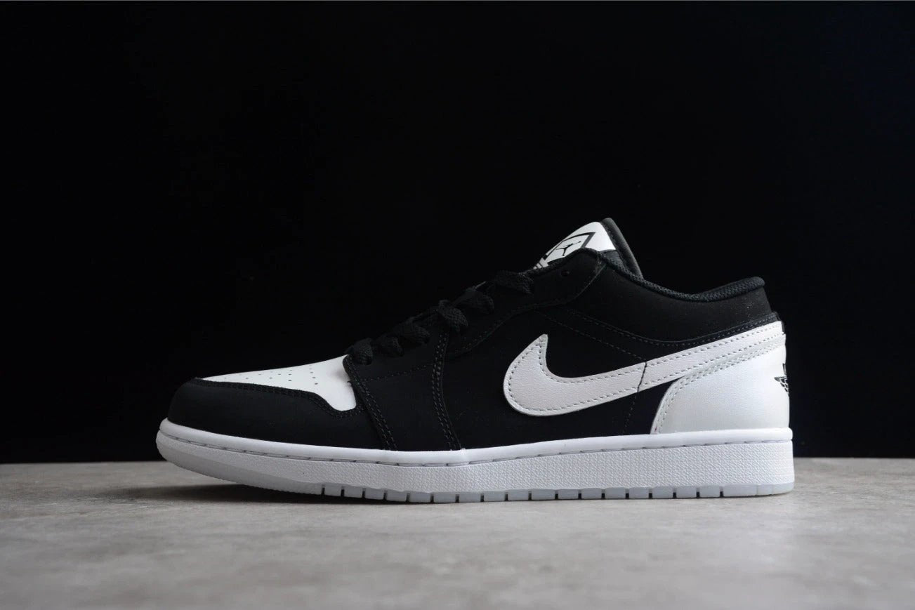 Air Jordan 1 Low Top Black And White by Air Jordan