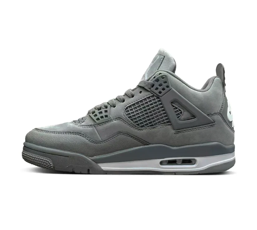 Nigel Sylvester x Air Jordan 4 Wolf Grey Shoes Sneakers by Air Jordan