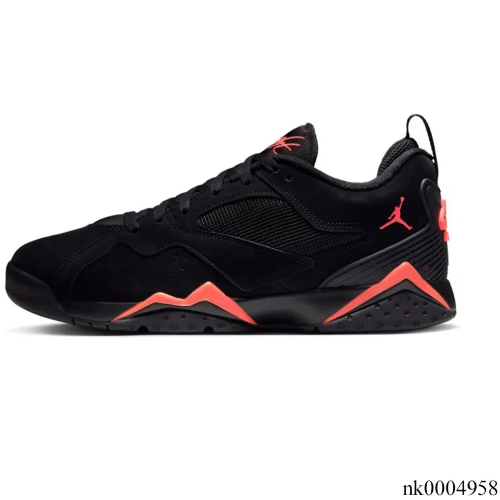 JD MVP 92 Black Infrared Shoes Sneakers by Air Jordan