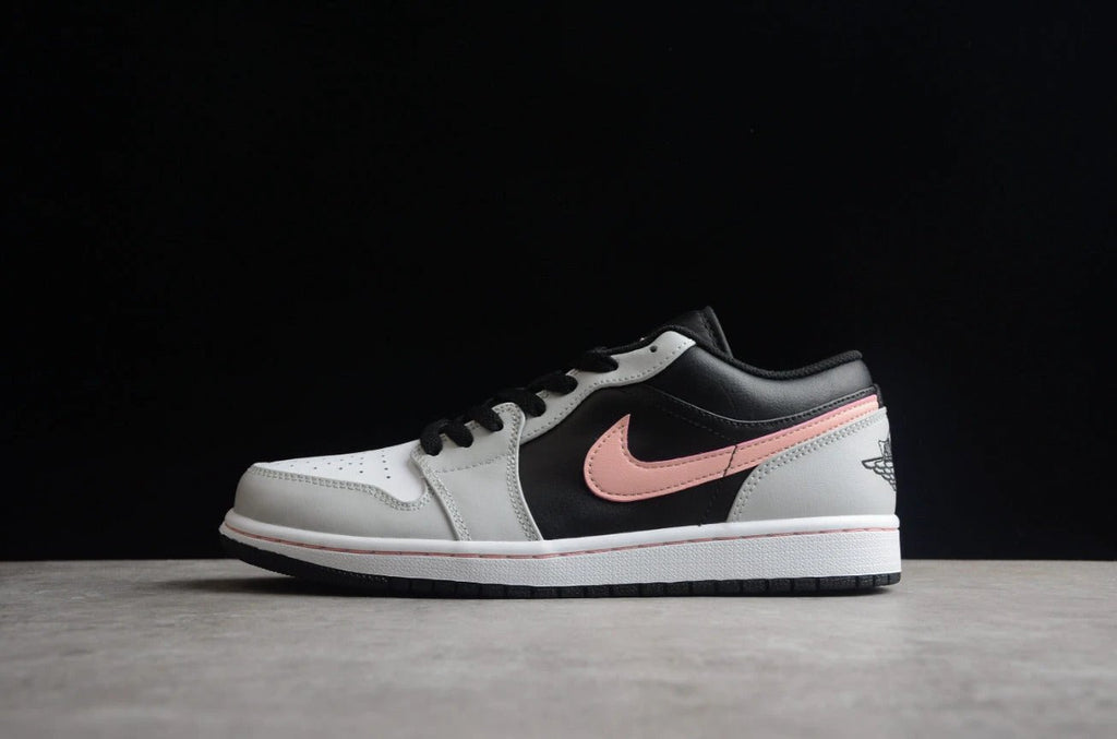 Air Jordan 1 Low Black Grey Pink by Air Jordan
