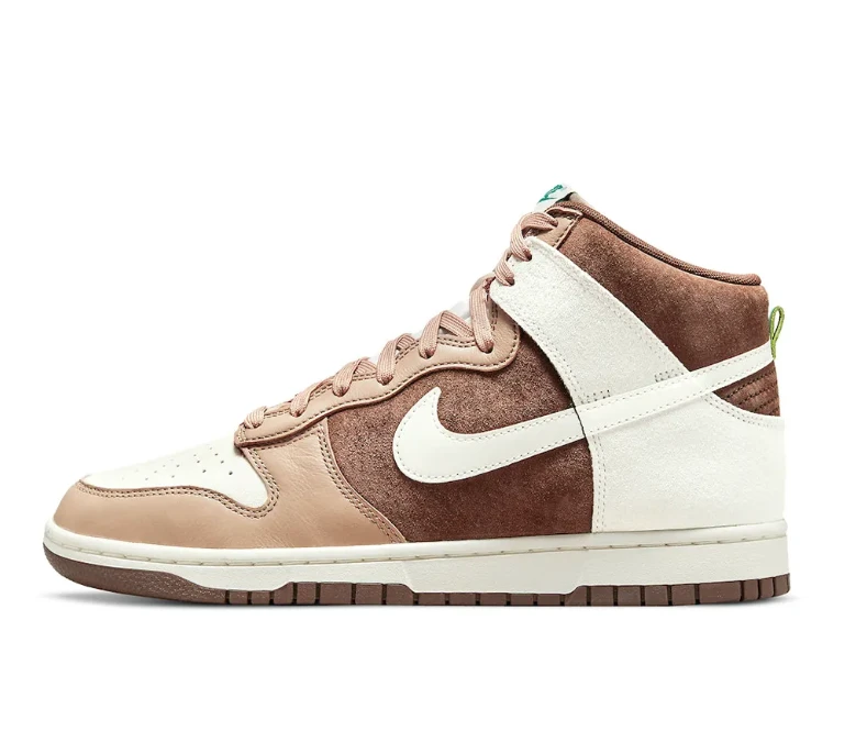Dunk High Light Chocolate Shoes Sneakers by Air Jordan