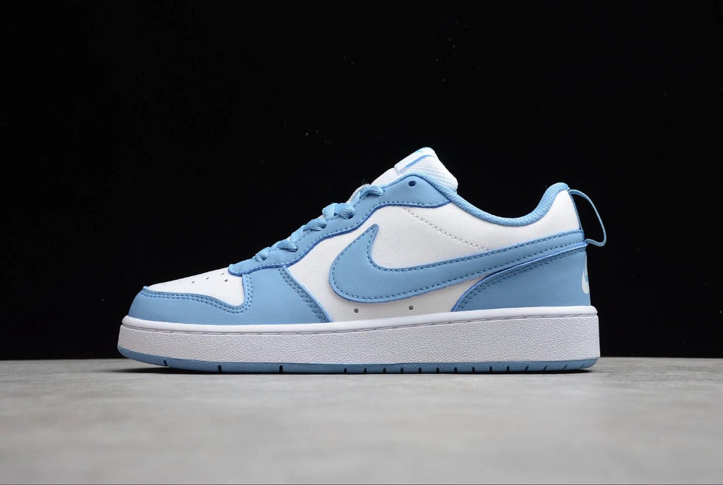 NK Court Borough Low 2 MWH GS White Blue by Air Jordan