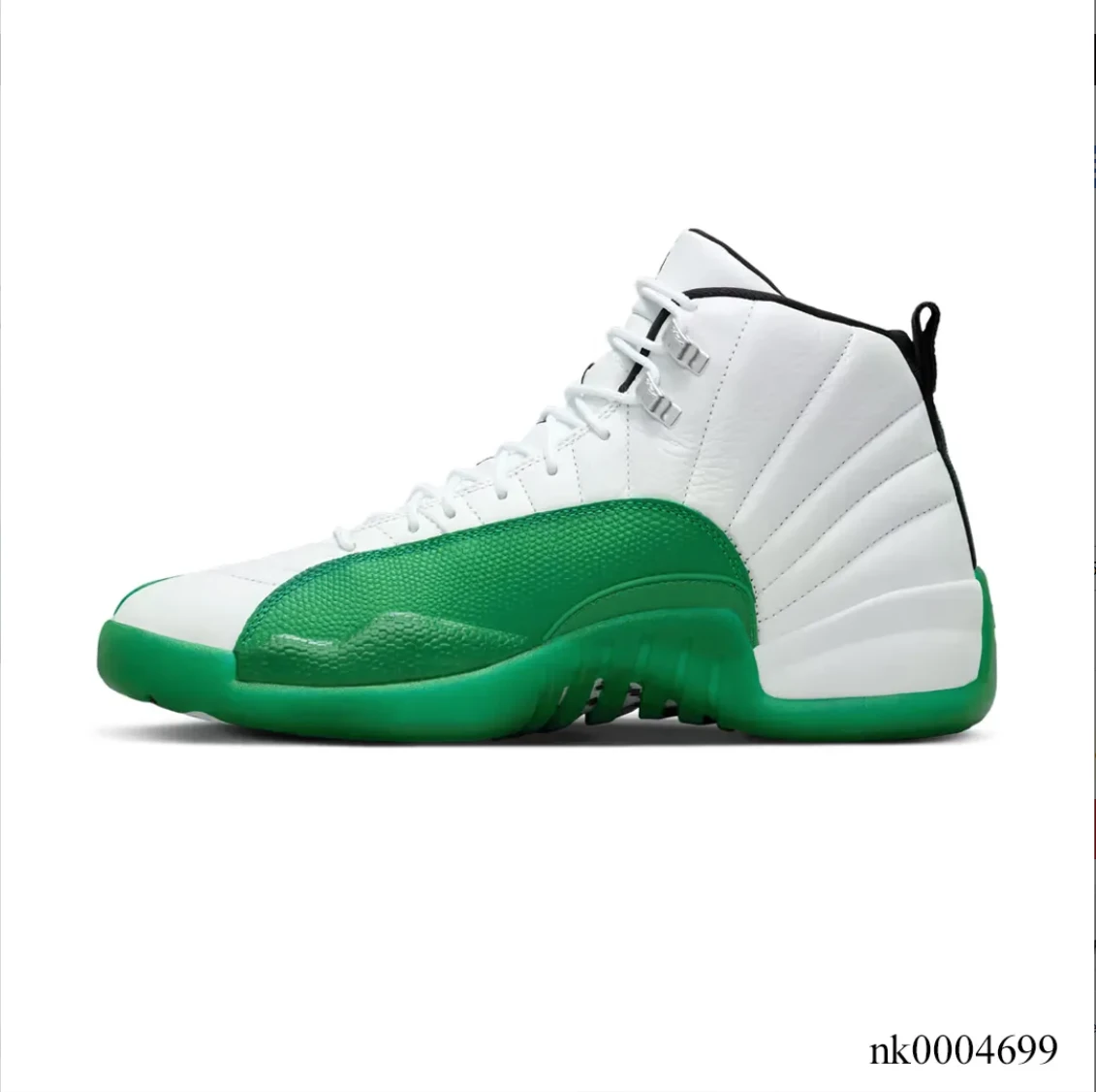 Air Jordan 12 Bucks White Green Shoes Sneakers by Air Jordan