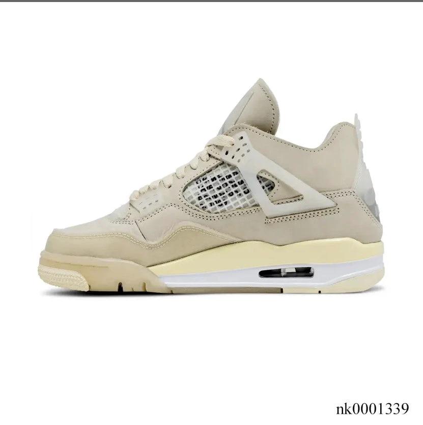 Off-White x Air Jordan 4 Sail Shoes Sneakers by Air Jordan