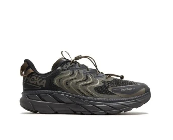 Hoka One One Clifton LS x Satisfy Forged Iron 1143450-FIBC by Air Jordan