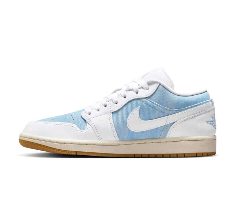 Air Jordan 1 Low Worn Blue Shoes Sneakers by Air Jordan