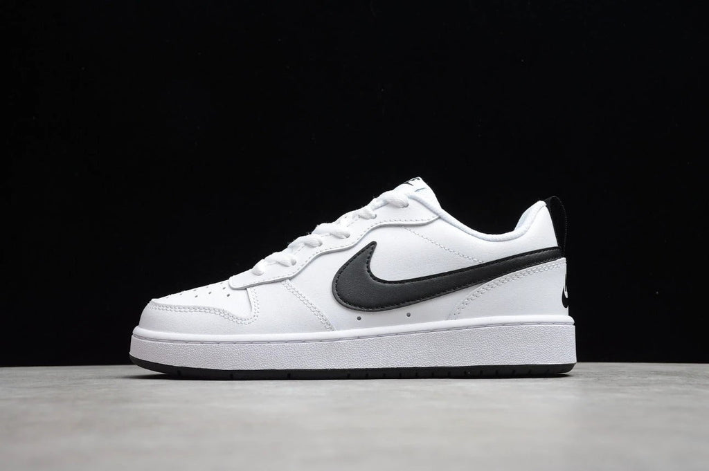 NK Court Borough Low 2 GS White Black by Air Jordan