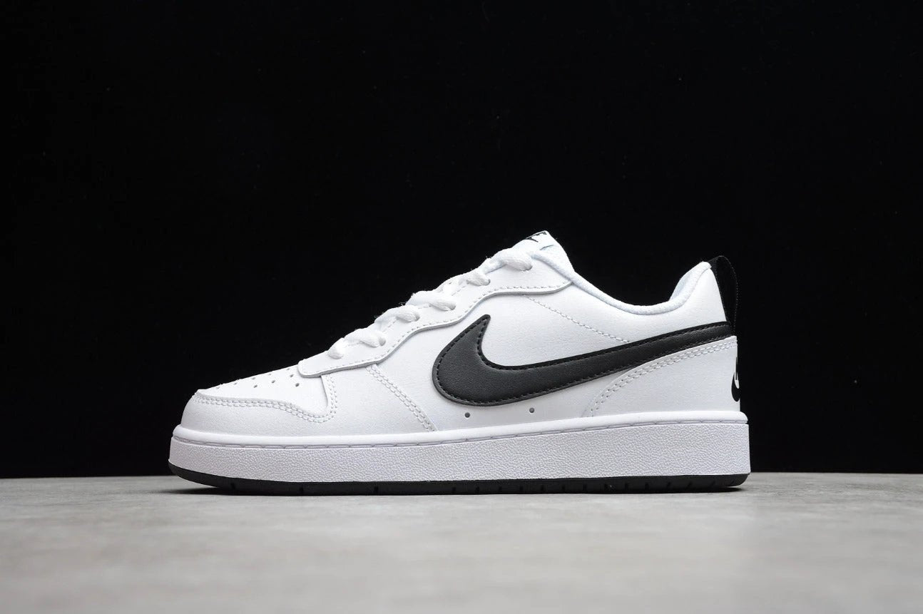 NK Court Borough Low 2 GS White Black by Air Jordan
