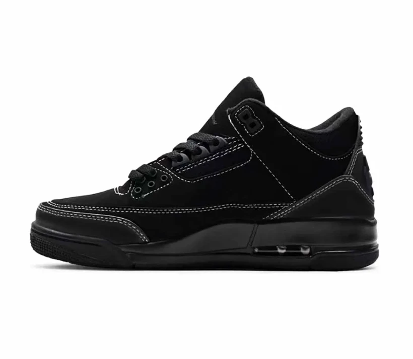 Travis Scott x AJ 3 Black Cat Shoes Sneakers by Air Jordan