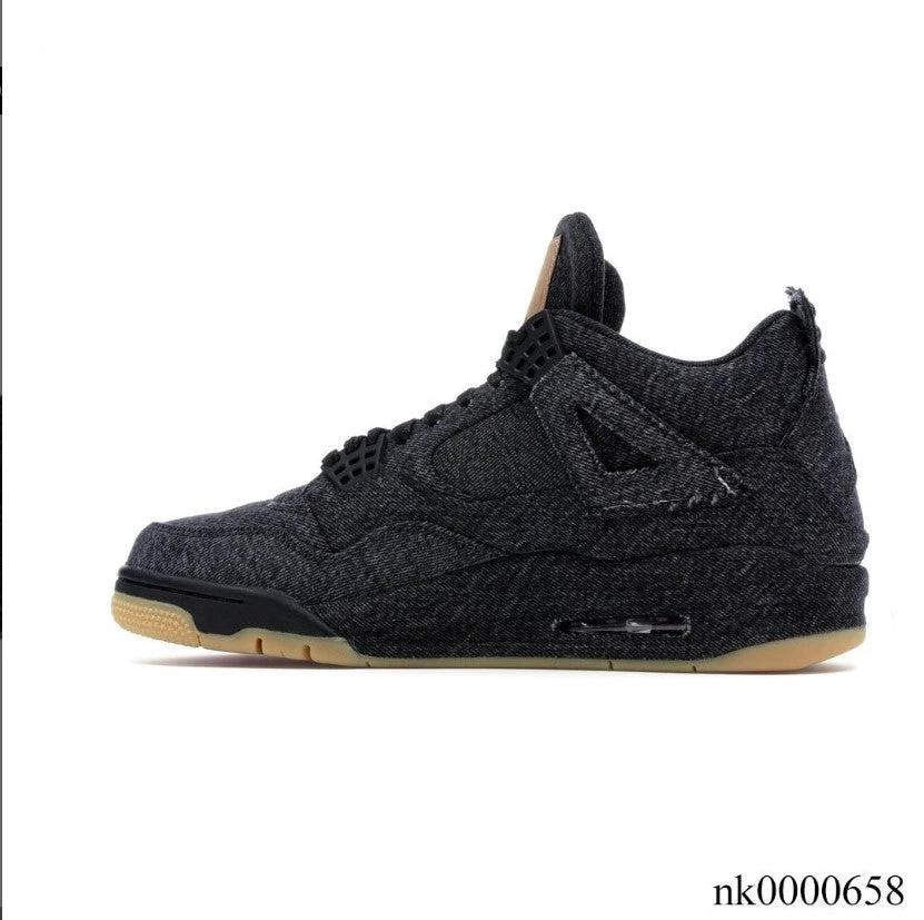 Air Jordan 4 Retro Levi’s Black (Levi’s Tag) Shoes Sneakers by Air Jordan