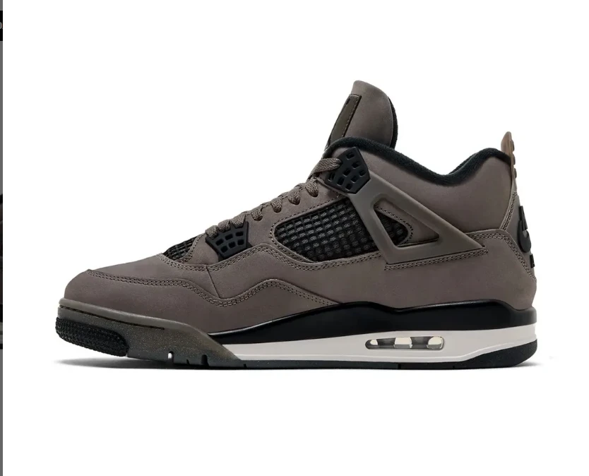 Air Jordan 4 Retro Cave Stone Shoes Sneakers by Air Jordan