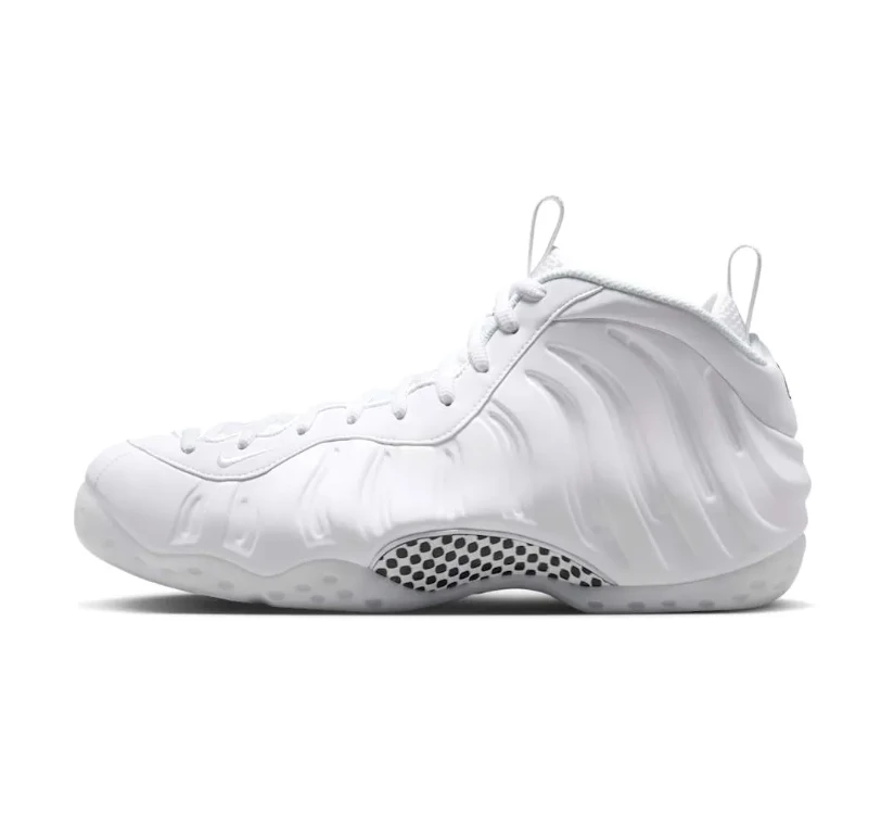 Air Foamposite One Triple White Shoes Sneakers by Air Jordan