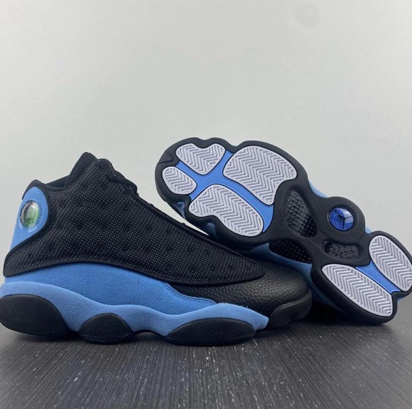 Air Jordan 13 Black University Blue Shoes Sneakers by Air Jordan