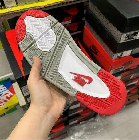 Air Jordan 4 SE White Red Blue Cement by Air Jordan