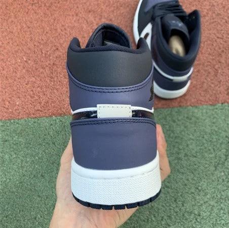 Air Jordan 1 Mid Sanded Purple Toe by Air Jordan