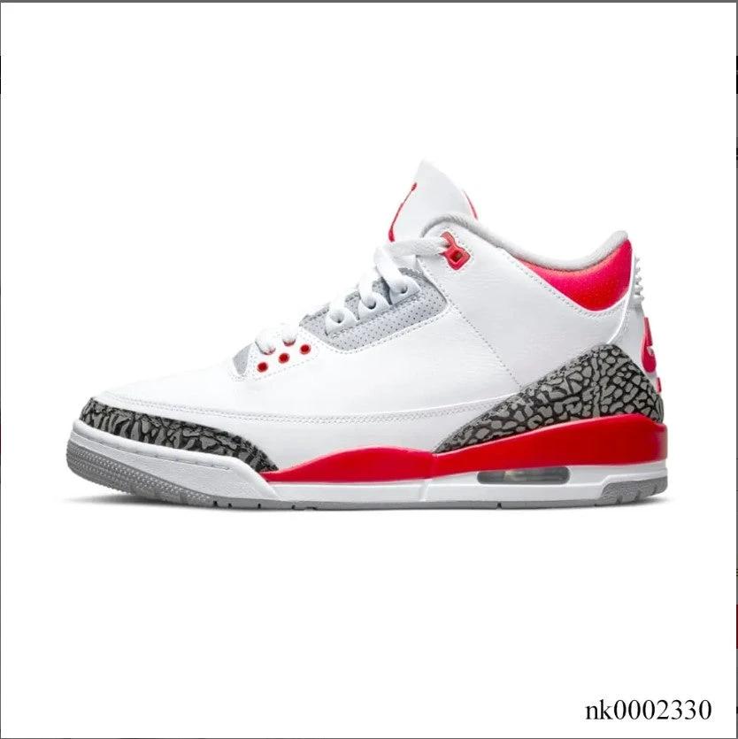 Air Jordan 3 Retro Fire Red Shoes Sneakers by Air Jordan