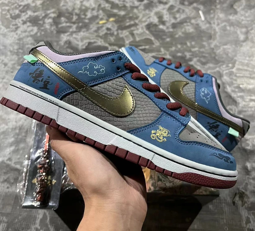 SB Dunk Low Black Myth Wukong Shoes Sneakers by Air Jordan