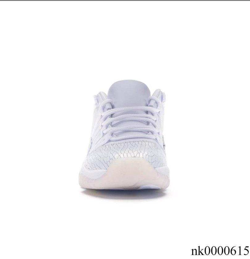 Air Jordan 11 Retro Low Heiress Pure Platinum Shoes Sneakers by Air Jordan