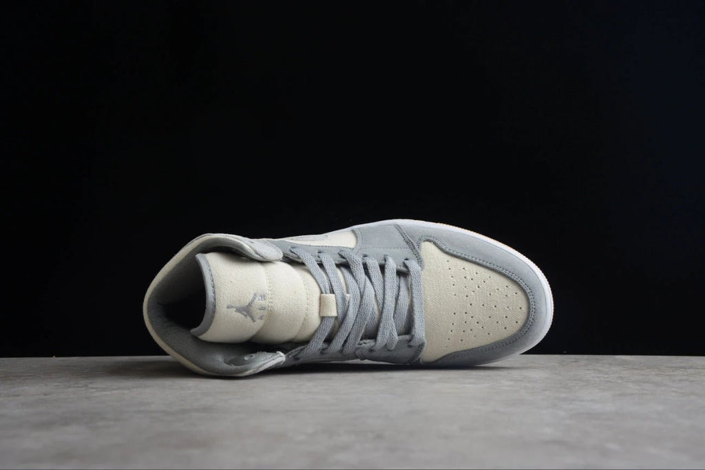 Air Jordan 1 Mid SE Coconut Milk Particle Grey by Air Jordan