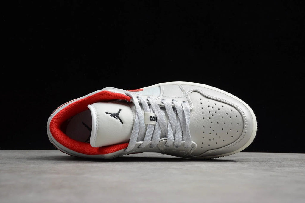 Air Jordan 1 Low Silver Red by Air Jordan