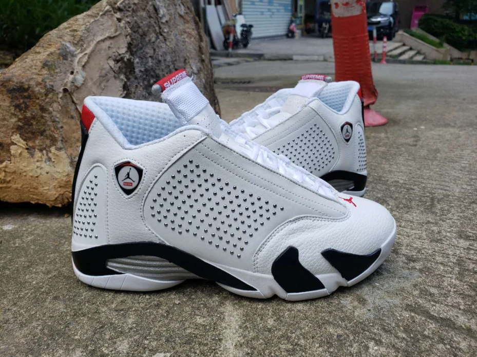 Air Jordan 14 'Supreme White' by Air Jordan