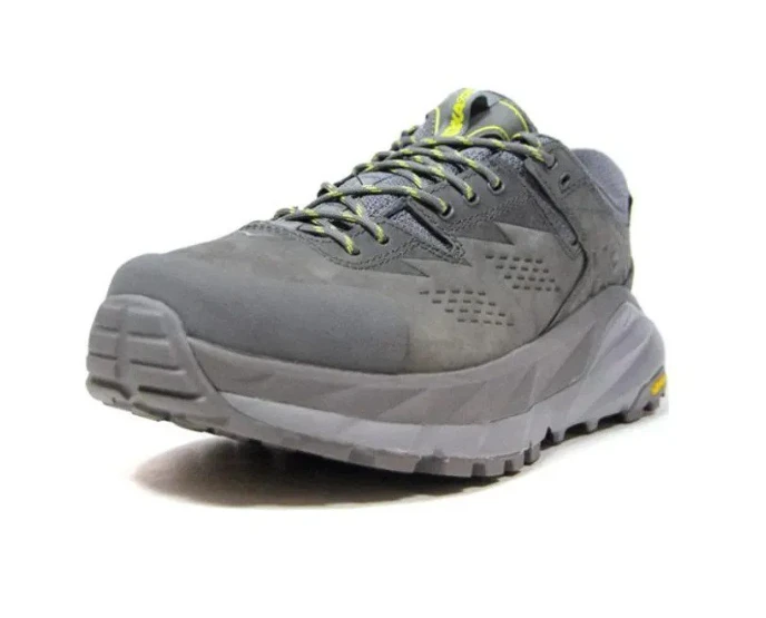 Hoka One One Kaha Low GTX Charcoal Grey Green Sheen 1118586-CGGS by Air Jordan