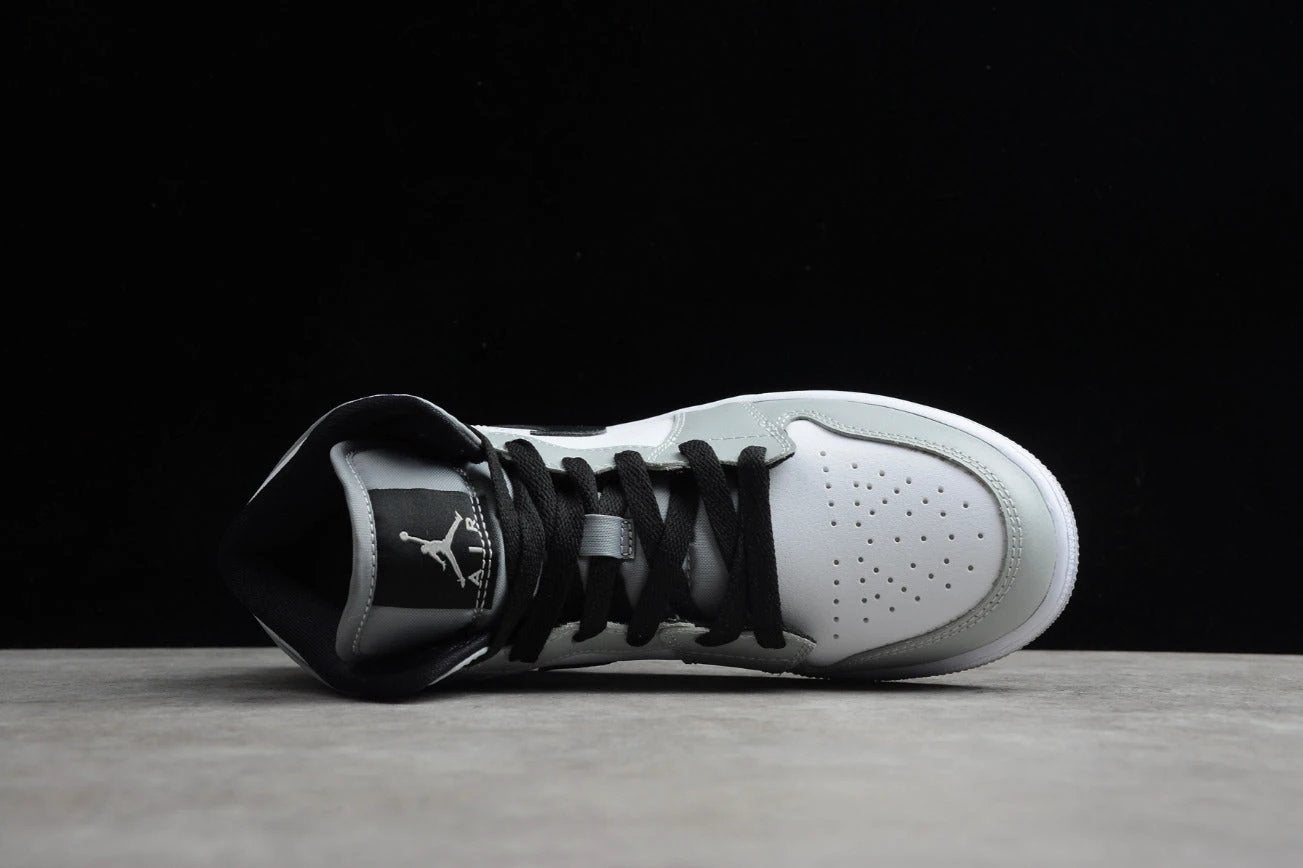 Air Jordan 1 Mid GS 'Light Smoke Grey' by Air Jordan