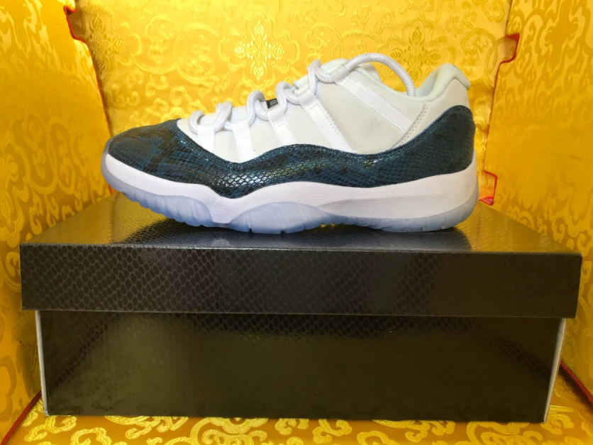 Air Jordan 11 Dark Blue Snake Pattern by Air Jordan