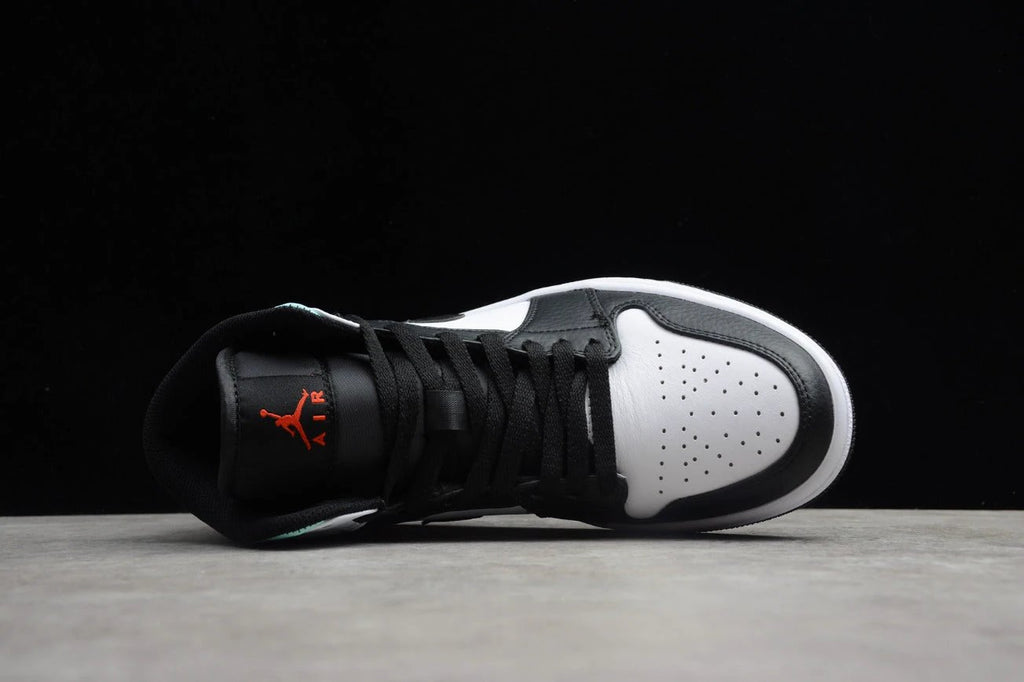 Air Jordan 1 Mid SE White Black Red Spruce by Air Jordan