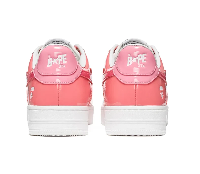 BAPE Sta Low Color Camo Combo Pink Shoes Sneakers by Air Jordan