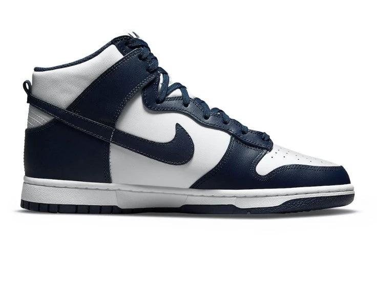Dunk High Championship Navy Shoes Sneakers by Air Jordan