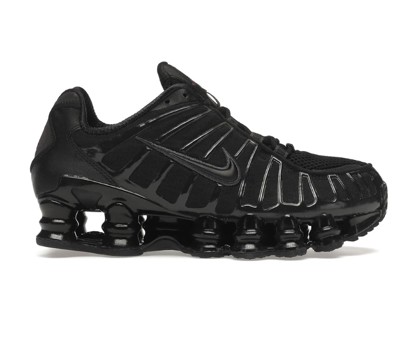 Shox TL Black Max Orange Shoes Sneakers by Air Jordan