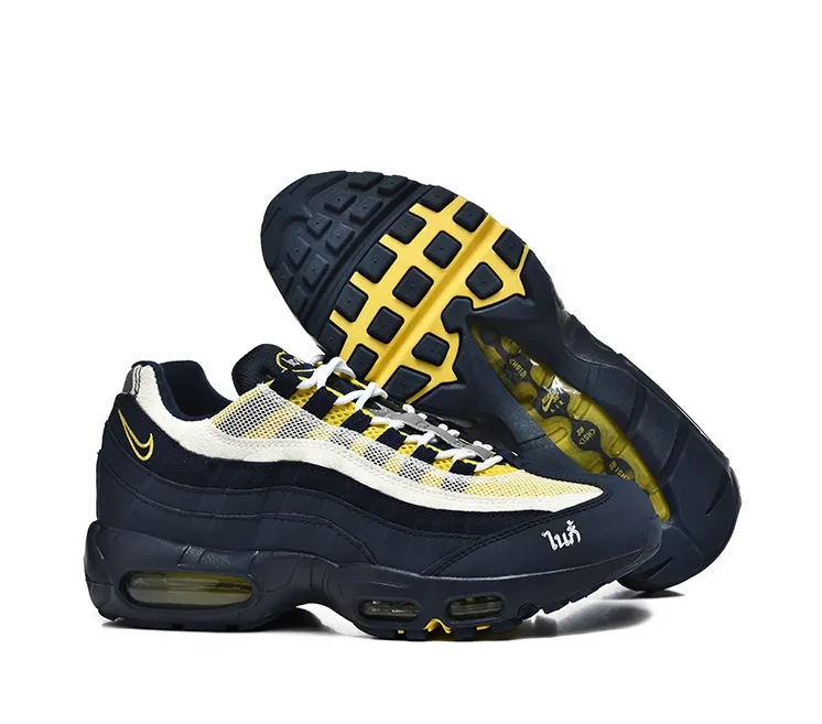 Eric Koston x AM 95 SB Obsidian Speed Yellow Shoes Sneakers by Air Jordan