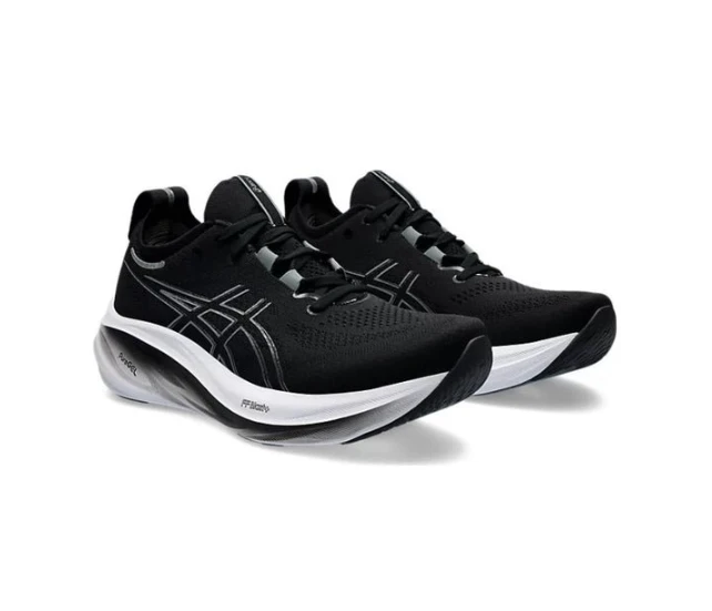 Asics Gel Nimbus 26 Wide Black Graphite Grey 1011B795-001 by Air Jordan