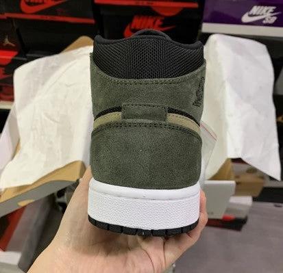 Air Jordan 1 Mid Army Green Style by Air Jordan