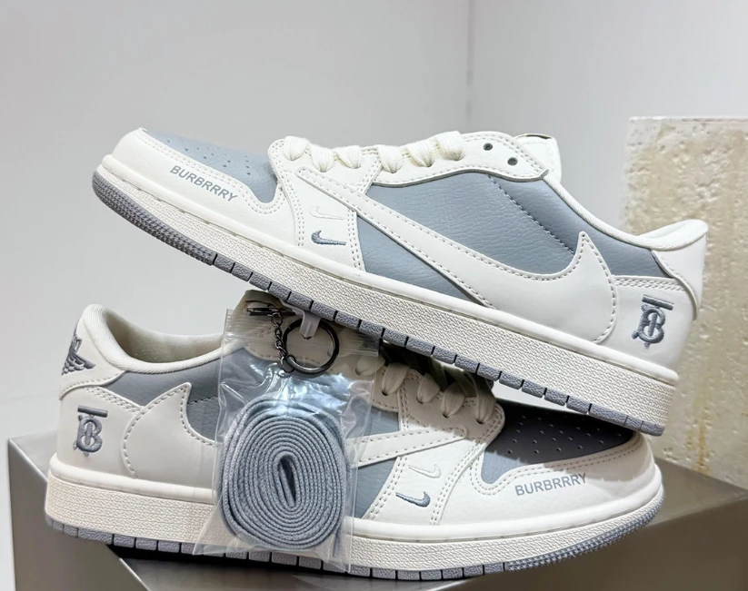 Air Jordan 1 Low x Travis Scott x BUR Shoes Sneakers by Air Jordan