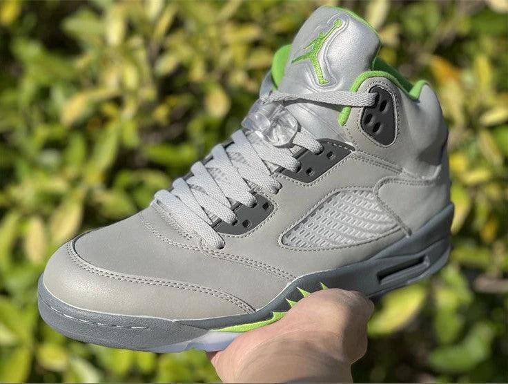 Air Jordan 5 Green Bean Shoes Sneakers by Air Jordan