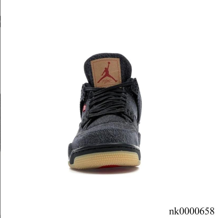 Air Jordan 4 Retro Levi’s Black (Levi’s Tag) Shoes Sneakers by Air Jordan