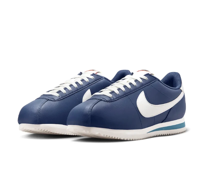 Cortez Vintage Green Suede Shoes Sneakers by Air Jordan