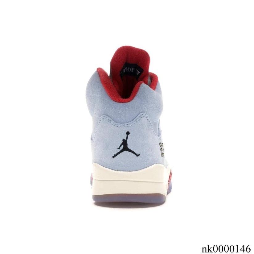 Air Jordan 5 Retro Trophy Room Ice Blue Shoes Sneakers by Air Jordan