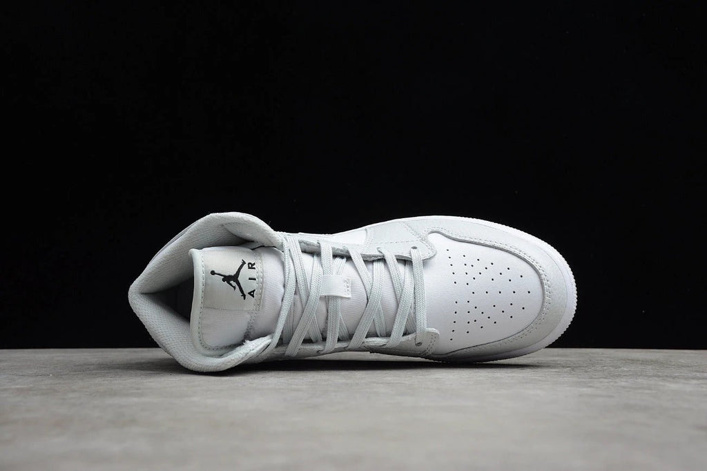 Air Jordan 1 Mid White Smoke Grey Camouflage by Air Jordan