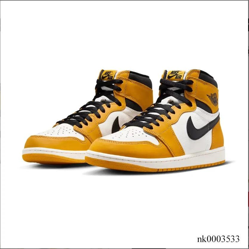 Air Jordan 1 High OG Yellow Ochre Shoes Sneakers by Air Jordan