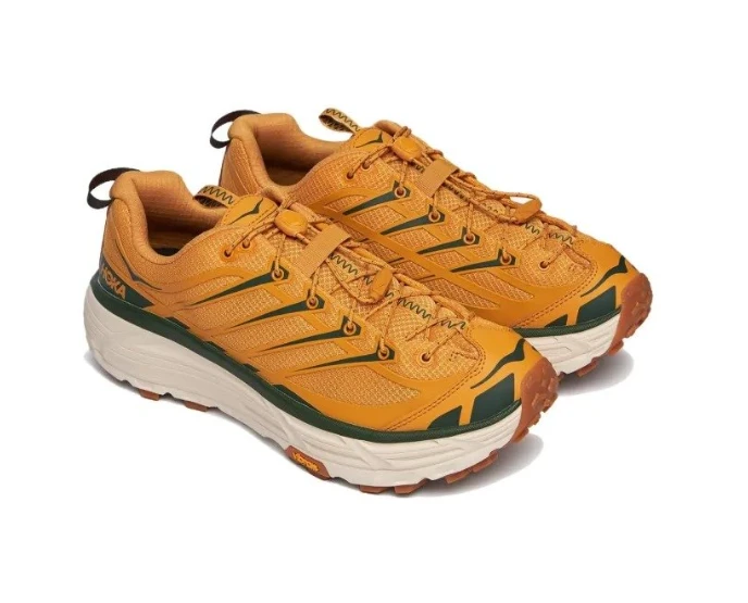 Hoka One One Mafate Three2 Golden Yellow Eggnog 1141572-GLW by Air Jordan