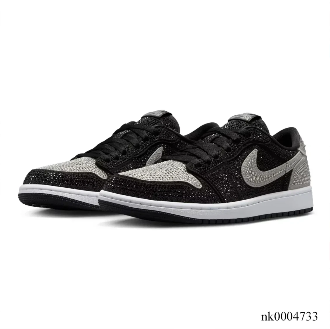 [Premium] Swarovski x Air Jordan 1 Low OG Stealth Shoes Sneakers by Air Jordan
